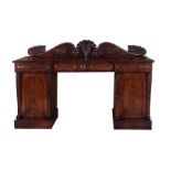 William IV mahogany sideboard