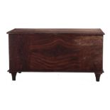 American grain-painted poplar blanket chest