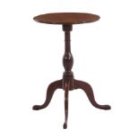 American mahogany candlestand