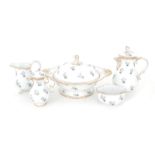 Meissen porcelain serving pieces (46pcs)