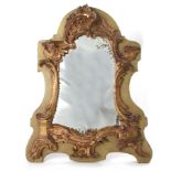 Venetian giltwood Rococo mirror