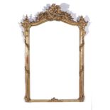 Continental giltwood mirror