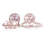 Copeland transferware tureen, platters and plates (23pcs)