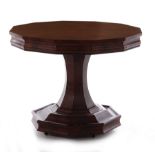 William IV mahogany center table