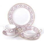 Royal Crown Derby Brittany pattern dinner service (55pcs)