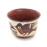 Native American Indian decorated pottery bowl