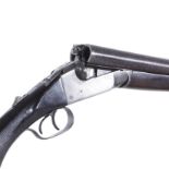 Ithaca 12ga boxlock SXS hammerless sporting gun