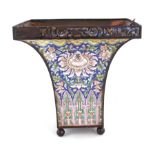 Chinese Canton enamel jardiniere