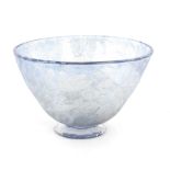 Swedish art glass centerbowl, Kosta