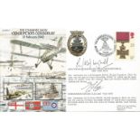 Lt Cmdr Charles M. Kingsmill, Cmdr Edgar F. Lee signed 50th ann WW2 cover JS50/42/1 Operation