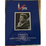 John F Kennedy Phonecard Series By Amerivox; 12.5 X 16.5 Closed Package Containing 4 Sets Of Phone