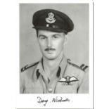 Sqn. Ldr. Douglas Benjamin Fletcher Nicholls WW2 Battle of Britain pilot signed 7 x 5 black and