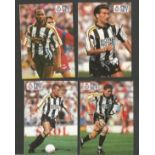 Notts County 4 Pro Set Cards Signed By Phil Turner, Mark Draper, Dean Thomas & Tony Agan Good