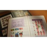 2000 - 2012 Israeli Stamp Collection. Two stock books full of Israeli 2000 - 2012 stamps, mainly