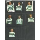 Celtic 7 Fks 1970S Soccer Stars Signed By Jimmy Johnstone, David Hay, Bobby Lennox, Jim Brogan,