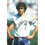 Michel Platini autographed photo. High quality colour 8x12 photograph signed by former Juventus