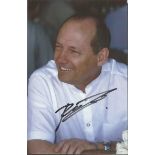 Ron Dennis signed colour 6 x 4 inch photo, F1 Legend since 1981, Dennis has been the team