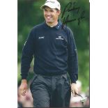 Padraig Harrington golfer signed colour 6 x 4 inch photo. Good condition.
