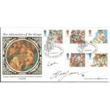 Aled Jones signed Benham official 1994 Christmas Adoration of the Kings BLCS100b FDC. Good