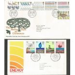 Post Office First Day Cover collection. 43 covers 1977 -1981. Includes Twelve Days of Christmas,