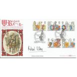 Prof Richard Holmes signed Benham official 1998 Queens Beasts BLCS139 FDC. Good condition. All