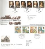 Royal Mail FDC collection. 89 covers 1997 - 2011. Include The House of Hanover - Kings and Queens,