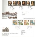 Royal Mail FDC collection. 89 covers 1997 - 2011. Include The House of Hanover - Kings and Queens,