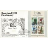 Hunter Davies signed 1980 London Benham BOCS2 Rowland Hill Centenary FDC. Good condition. All signed