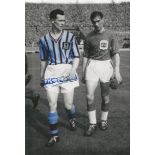 Peter Mcparland 1957 Colorized 12 X 8 Photo Depicting Aston Villa's 1957 Fa Cup Final Hero Peter