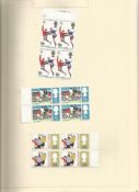 GB Mint Stamp collection 1966 - 1976. Unused. Mint condition mainly set on hagner sheets a few