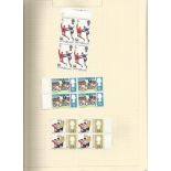 GB Mint Stamp collection 1966 - 1976. Unused. Mint condition mainly set on hagner sheets a few