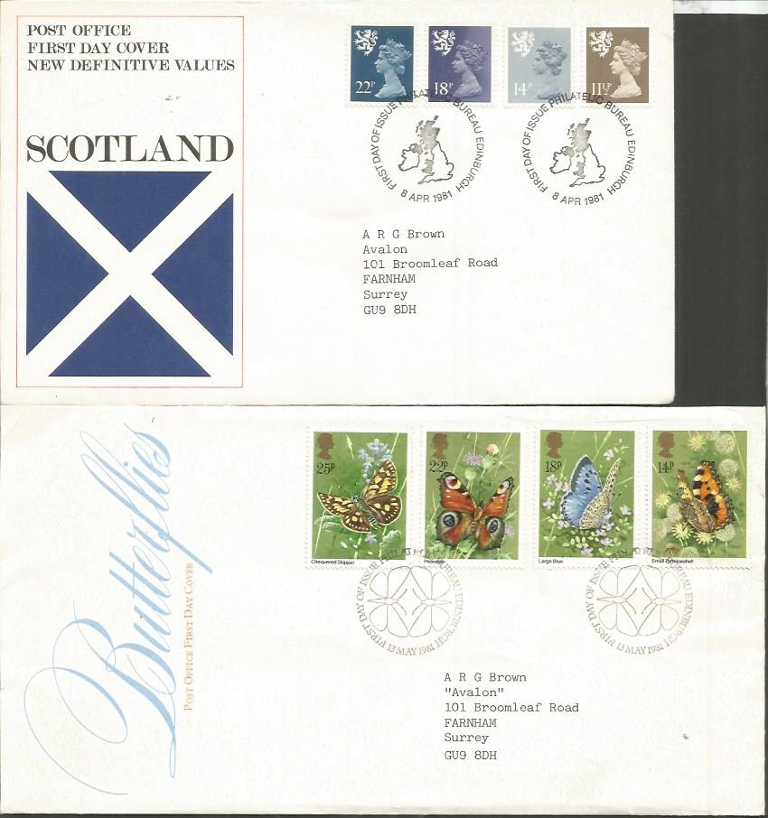 Post Office First Day Cover collection. 78 covers 1981 - 1977. Includes 1969 Concorde Filton FDI, - Image 2 of 6