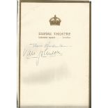 Eleanor Roosevelt, Presidents wife and Van Johnson American film and television actor signed