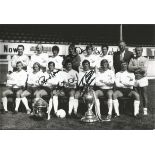 Derby County 1972, B/W 12 X 8 Photo Depicting Derby County's 1972 League Championship Winning