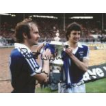 Ipswich Town 1978, Colour 8 X 6 Photo Depicting Ipswich Town Captain Mick Mills And Winning