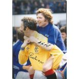 Rangers 1978, Colour 12 X 8 Photo Depicting Alex Macdonald And Peter Mccoy Celebrating Rangers