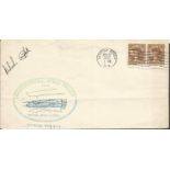 Sir Malcolm Campbell signed 1933 US International Speed Trials cover with 272 MPH cachet. Good