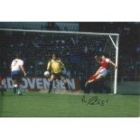 Mickey Thomas, Lot Of 4 Colour 12 X 8 Photos Depicting Mickey Thomas In Action Scoring For Wales,
