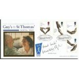 Geraldine Chaplin signed Benham official 1998 50th anniversary of the NHS Guys and St Thomas