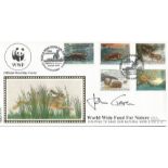 John Craven signed Benham official 1992 Wintertime WWF BLCS70 FDC. Good condition. All signed