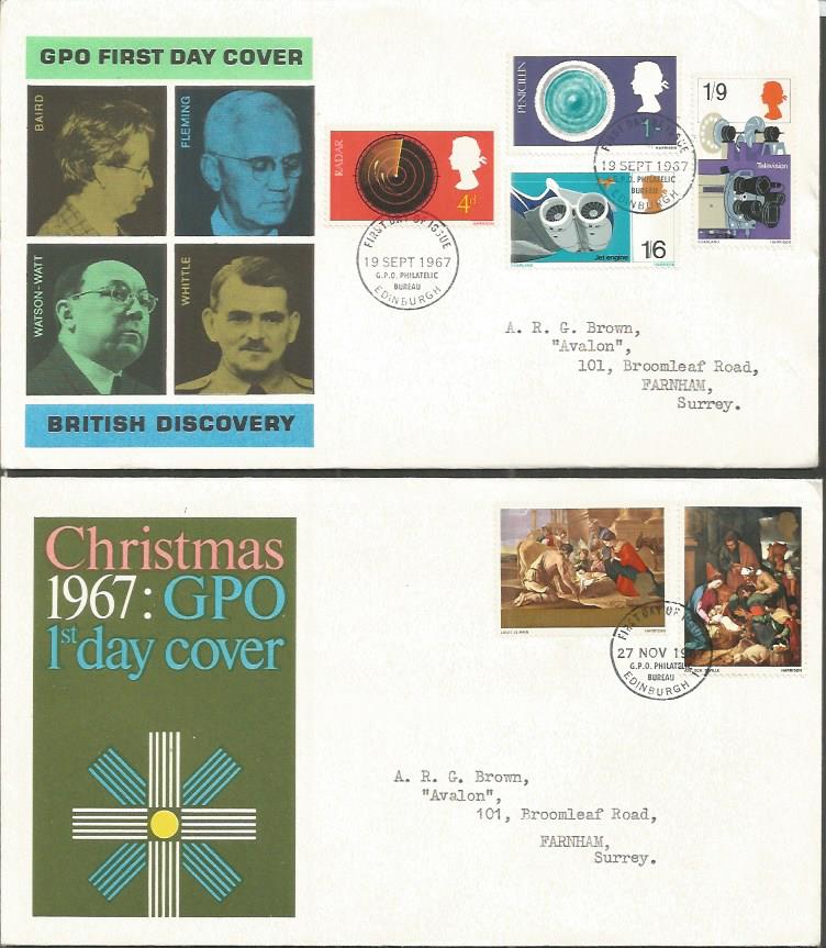 Post Office FDC collection. 60+ covers 1875 - 1973. Includes 3 Queen Victoria covers, 1953 - Image 4 of 6