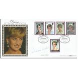 Catherine Walker signed Benham official 1998 Diana Princess of Wales BLCS138b FDC. Good condition.