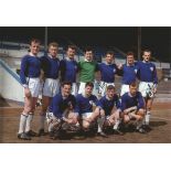 Leicester City 1963, Colour 12 X 8 Photo Depicting A Wonderful Image Of Leicester City's 1963 Fa Cup