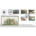 Simon Mayo signed Benham official 1992 Wintertime WWF BLCS70 FDC. Good condition. All signed items