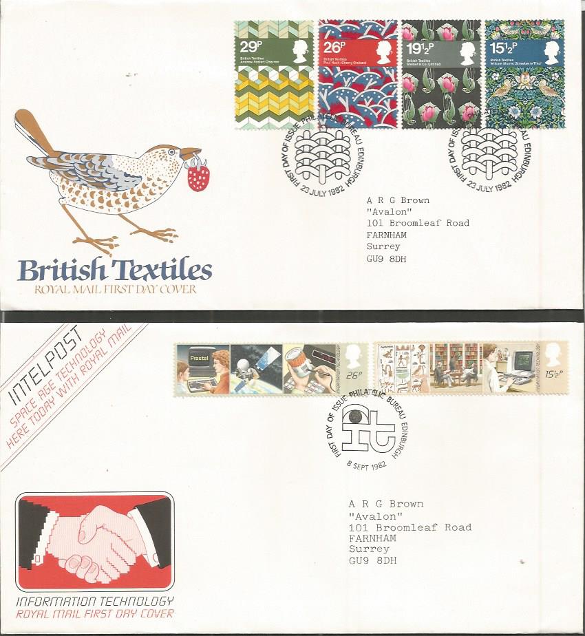 Post Office First Day Cover collection. 78 covers 1981 - 1977. Includes 1969 Concorde Filton FDI, - Image 5 of 6