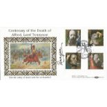 Tennyson signed Benham 1992 official Centenary of the Death of Alfred, Lord Tennyson BLCS73 FDC.