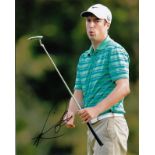 Ross Fisher signed 10 x 8 colour photo of the English golfer. Good condition. All signed items