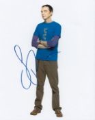 Jim Parsons signed 10 x 8 colour photo from The Big Bang Theory. Born March 24, 1973 is an