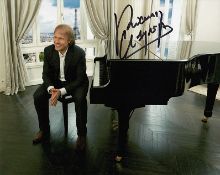 Richard Clayderman signed 10 x 8 colour photo. French pianist who has released numerous albums