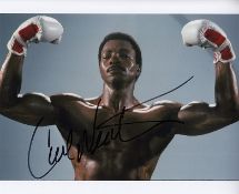 Carl Weathers, American actor and former professional football player. He is best known for